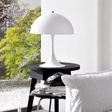 LAMPARA LED VELADOR RECARGABLE CALIDA Y FRIA - NARANJA - 4