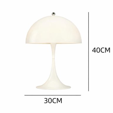 LAMPARA LED VELADOR RECARGABLE CALIDA Y FRIA - NARANJA - 8