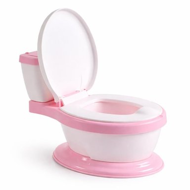 PELELA INFANTIL TIPO WC ENTRENAMIENTO BAÑO - ROSA - 1