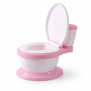 PELELA INFANTIL TIPO WC ENTRENAMIENTO BAÑO - ROSA - 2