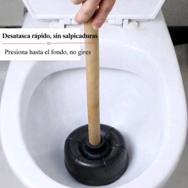 DESTAPADOR DE BAÑO MANUAL SOPAPO RESISTENTE - 4