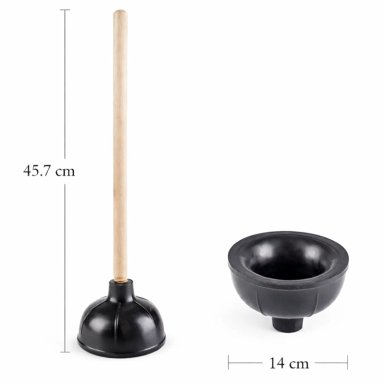 DESTAPADOR DE BAÑO MANUAL SOPAPO RESISTENTE - 6