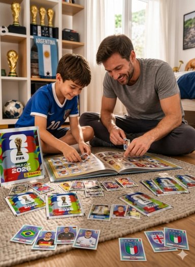 PACK 10 SOBRES PANINI MUNDIAL 2026 STICKERS ORIGINAL - 7