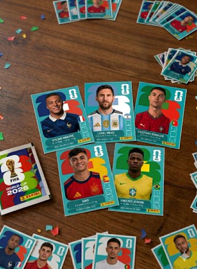 PACK 10 SOBRES PANINI MUNDIAL 2026 STICKERS ORIGINAL - 8