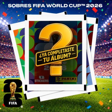 Pack 5 Sobres  MUNDIAL FIFA 2026 Panini Original 35 Láminas - 5