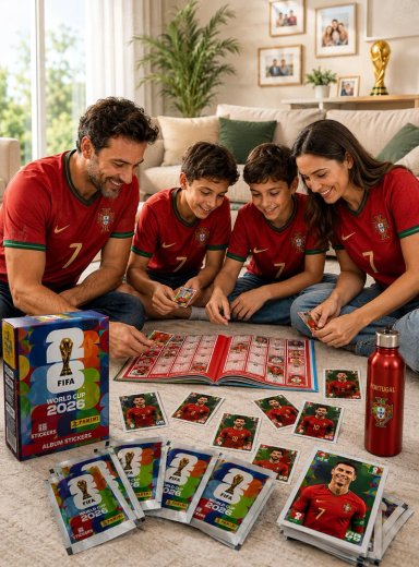 PACK 15 SOBRES PANINI MUNDIAL 2026 105 LAMINAS ORIGINALES - 5