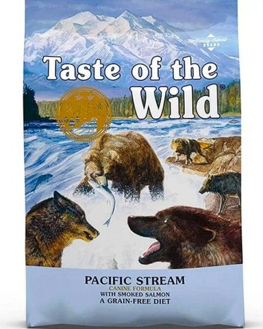 ALIMENTO TASTE OF THE WILD PACIFIC STREAM PERRO ADULTO SABOR SALMÓN 18KG - 1