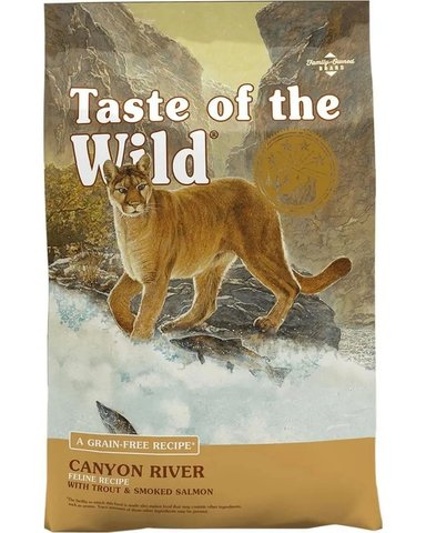 ALIMENTO TASTE OF THE WILD CANYON RIVER PARA GATO SABOR TRUCHA Y SALMÓN 6.6KG - 1
