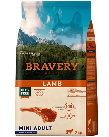 BRAVERY LAMB MINI ADULT SMALL BREEDS 7 K - 1