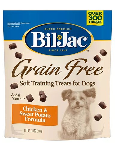 PREMIO SNACK PERROS BIL JAC BOLSA 283 GR GRAINFREE TREAT DOG - 1