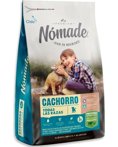 ALIMENTO SECO PERROS CACHORRO NOMADE BOLSA 10 KG PREMIUM - 1