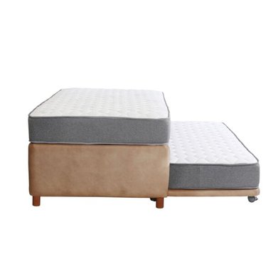 CAMA NIDO ZEN BEST CUERO BEIGE 1 1/2 PZA - 3