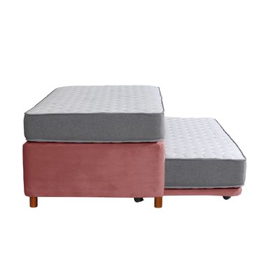 CAMA NIDO ZEN BEST TELA PALO ROSA 1 1/2 PZA - 3