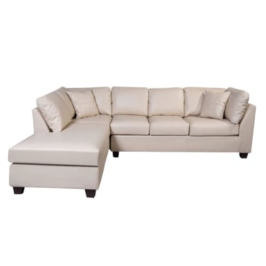 SOFÁ SECCIONAL LATAM HOME PADUA IZQUIERDO 5 CUERPOS BEIGE GRANO - 5