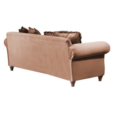 SOFA LATAM HOME RIMINI 3 CUERPOS BEIGE TELA VELVET - 3