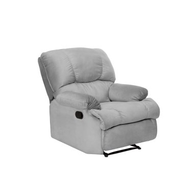BERGERE LATAM HOME PERUGIA 1 CUERPO GRIS TELA VELVET - 4