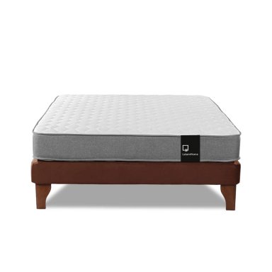 CAMA LATAM HOME ZEN BEST FULL TELA VELVET CHOCOLATE - 1