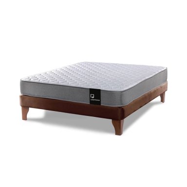 CAMA LATAM HOME ZEN BEST FULL TELA VELVET CHOCOLATE - 2