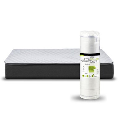 COLCHÓN LATAM HOME ZEN ROLLER 2 PLAZAS FOAM SOFT 150 X 200 X 20 CM - 2
