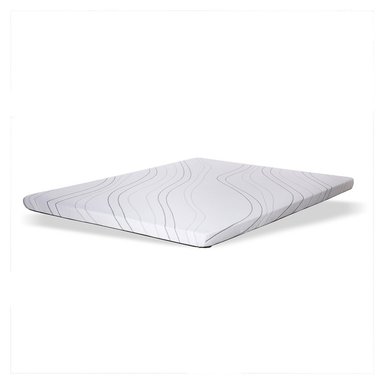 TOPPER LATAM HOME BLANCO LISO ZEN VISCO SUPER KING 200X200X7 CM - 1