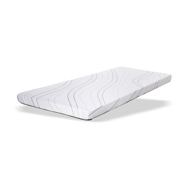 TOPPER LATAM HOME BLANCO LISO ZEN VISCO 1 1/2 PLAZA 105X200X7 CM - 1