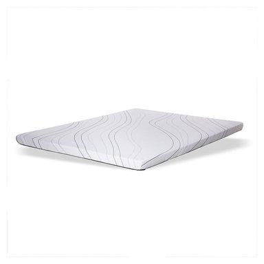 TOPPER LATAM HOME BLANCO LISO ZEN VISCO KING 180X200X7 CM - 1