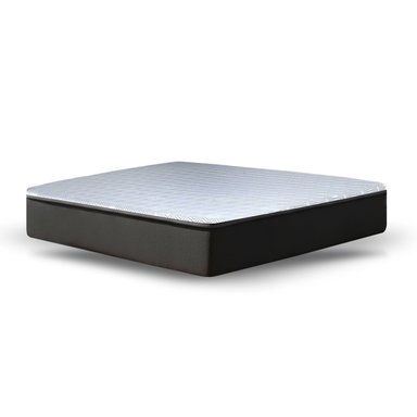 Cama Europea Zen Roller 2 Plazas Colchon Comprimido Espuma + Respaldo Tela Beige - 8