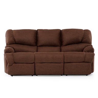 BERGERE PERUGIA RECLINABLE 3 CUERPOS CUERO KENTUCKY - 6