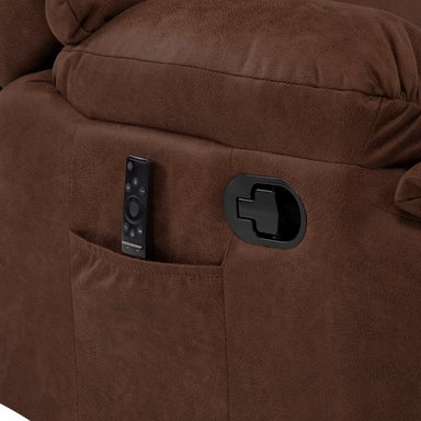 BERGERE PERUGIA RECLINABLE 3 CUERPOS CUERO KENTUCKY - 7