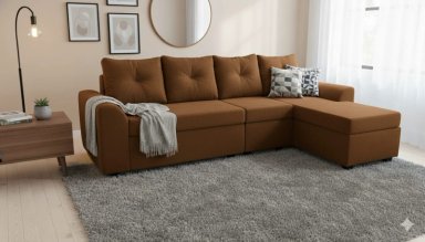 SECCIONAL MODULAR BRUSELAS 4.1 FELPA - 1