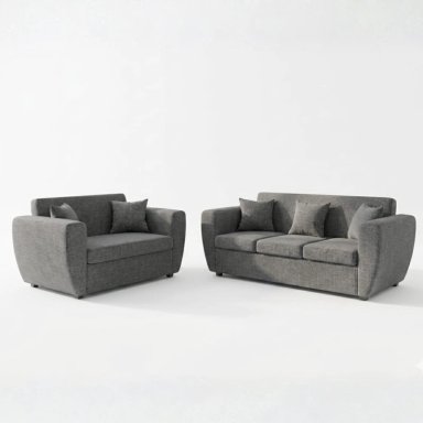 LIVING KANSAS 3.2+ 2 POUF FELPA - 3