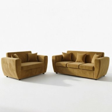 LIVING KANSAS 3.2+ 2 POUF FELPA - 4