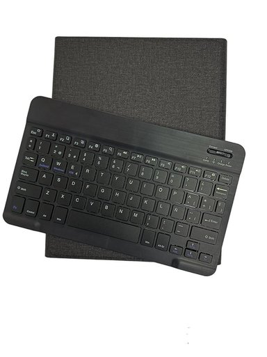 FUNDA CON TECLADO JOIGO ESPAÑOL PARA IPAD AIR 6 M2 2024 - 7