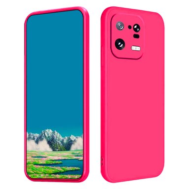 CARCASA JOIGO FUNDA XIAOMI 13 PRO GOMA FUCSIA - 1