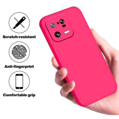 CARCASA JOIGO FUNDA XIAOMI 13 PRO GOMA FUCSIA - 2