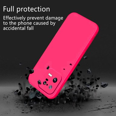 CARCASA JOIGO FUNDA XIAOMI 13 PRO GOMA FUCSIA - 3