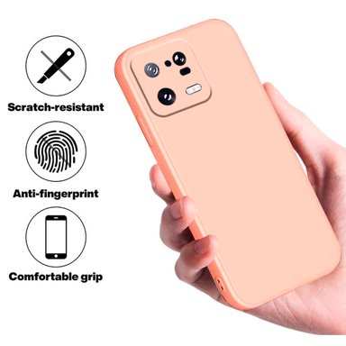CARCASA JOIGO FUNDA XIAOMI 13 PRO GOMA ROSADO - 2