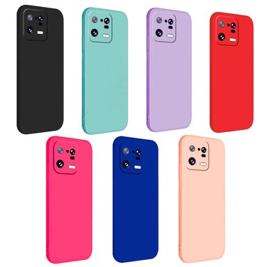 CARCASA JOIGO FUNDA XIAOMI 13 PRO GOMA ROSADO - 4