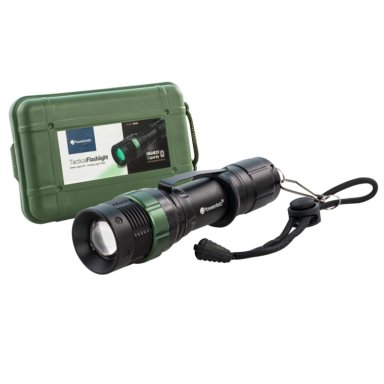 LINTERNA POWERLAB LED TACTICA ZOOM 1000 LM LUZ VERDE 8506 - 1