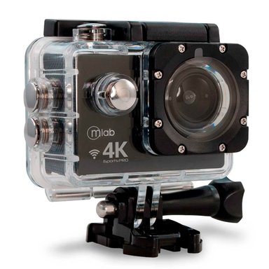 CAMARA DEPORTIVA GRABADORA SUMERGIBLE WIFI ISPORT PRO4K MLAB - 1