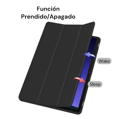 FUNDA JOIGO SMART COVER PARA TABLET SAMSUNG S9 PLUS CELESTE - 4