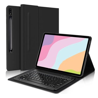 FUNDA CON TECLADO JOIGO EN ESPAÑOL PARA SAMSUNG S9 ULTRA BK - 1