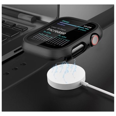 CARCASA PROTECTOR CON LAMINA COMPATIBLE CON APPLE WATCH 49MM TRANSAPARENTE - 3