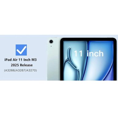 FUNDA SMART COVER PARA IPAD AIR 11 M3 2025 NEGRO - 2