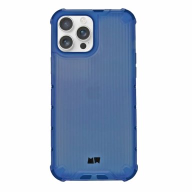 CARCASA FUNDA ANTISHOCK PARA IPHONE 16 PRO MAX AZUL - 1