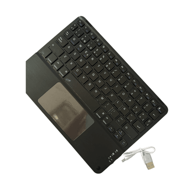 FUNDA CON TECLADO ESPAÑOL TOUCHPAD PARA IPAD AIR 11 M3 2025 NEGRO - 4