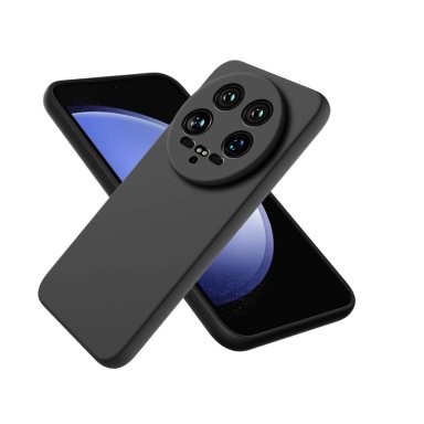 CARCASA FUNDA PARA XIAOMI 14 ULTRA 5G GOMA NEGRO - 1