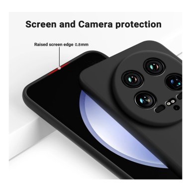 CARCASA FUNDA PARA XIAOMI 14 ULTRA 5G GOMA NEGRO - 2