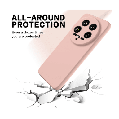 CARCASA FUNDA PARA XIAOMI 14 ULTRA 5G GOMA  ROSADO - 2