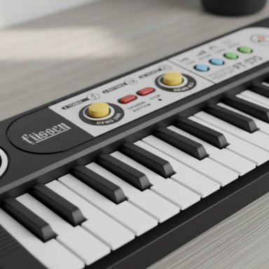 TECLADO ORGANO PIANO NIÑOS MUSICAL INFANTIL 37 TECLAS - 5